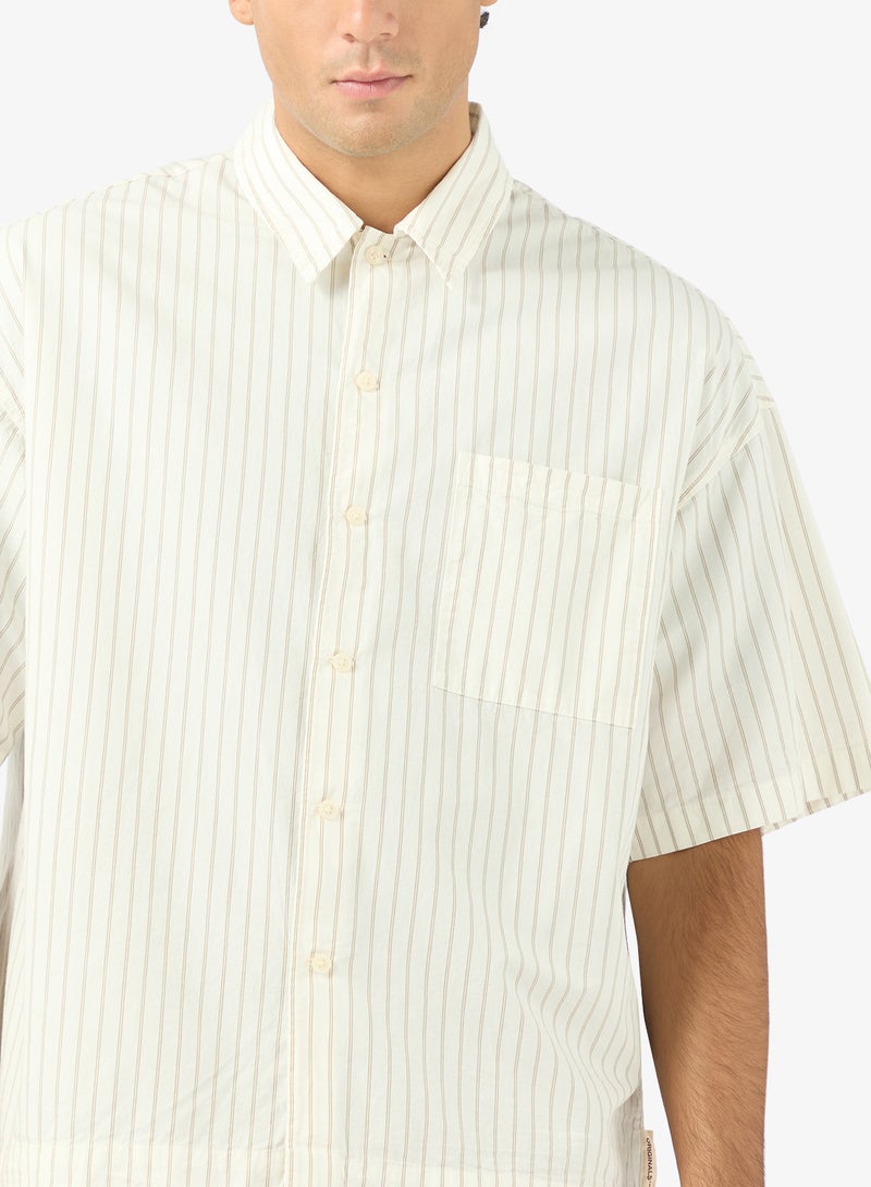 جاك اند جونز قميص بوبلين بأكمام قصيرة - Image 3