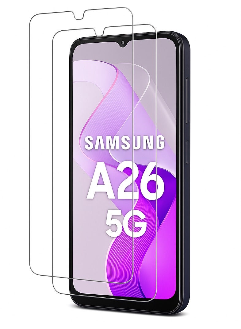 SARAOONT 2 Pack Samsung Galaxy A26 5G Screen Protector Flexible 10H Protective Film - Image 1