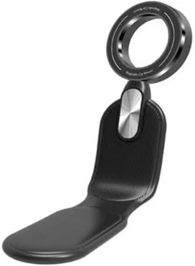 TIGER RT-201 Magnetic Phone Holder for Car – MagSafe-Compatible Car Mount for Dashboard & Windshield, Strong 360° Adjustable Magnet, Bendable Memory Titanium Alloy Arm, Secure Phone Grip for Navigation, Hands-Free Driving & Calls – Black - Image 1