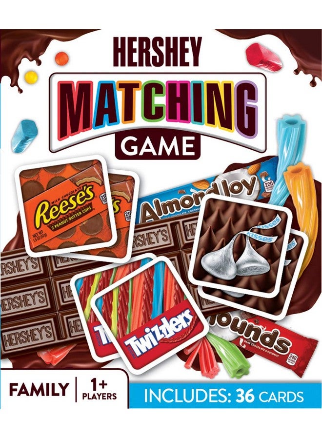 MasterPieces MasterPieces Officially Licensed Hershey Picture Matching Card Game for Kids and Families