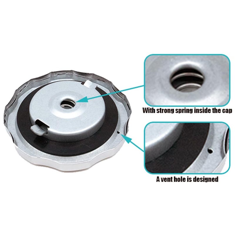 Bopurtotly Gas Fuel Cap 0G84300105 Replacement For Generator 0H0775 0H1325A GP5500 GP2600 Harbor Freight Predator 4000W 212CC 6.5HP 68729 6500W 420CC 13HP 63082 63083 Generator - Image 3