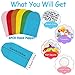 Rainflow 6PCS Hand Puppets Hand Puppet Making kit Sock Arts and Crafts Kit for Party DIYStorytelling Dramatic Play and RolePlay - Image 3