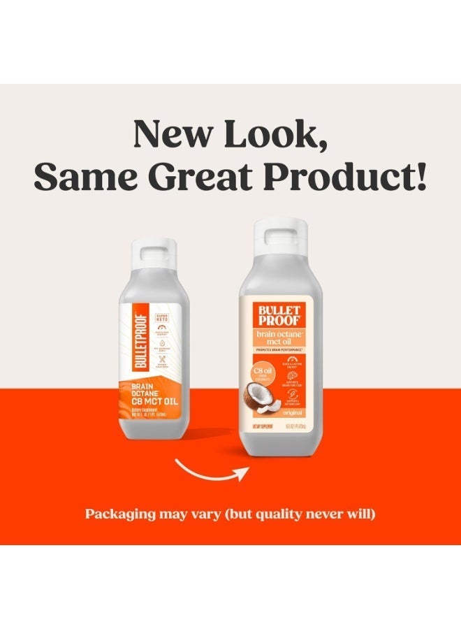 Bulletproof Brain Octane C8 MCT Oil 16oz - Image 2