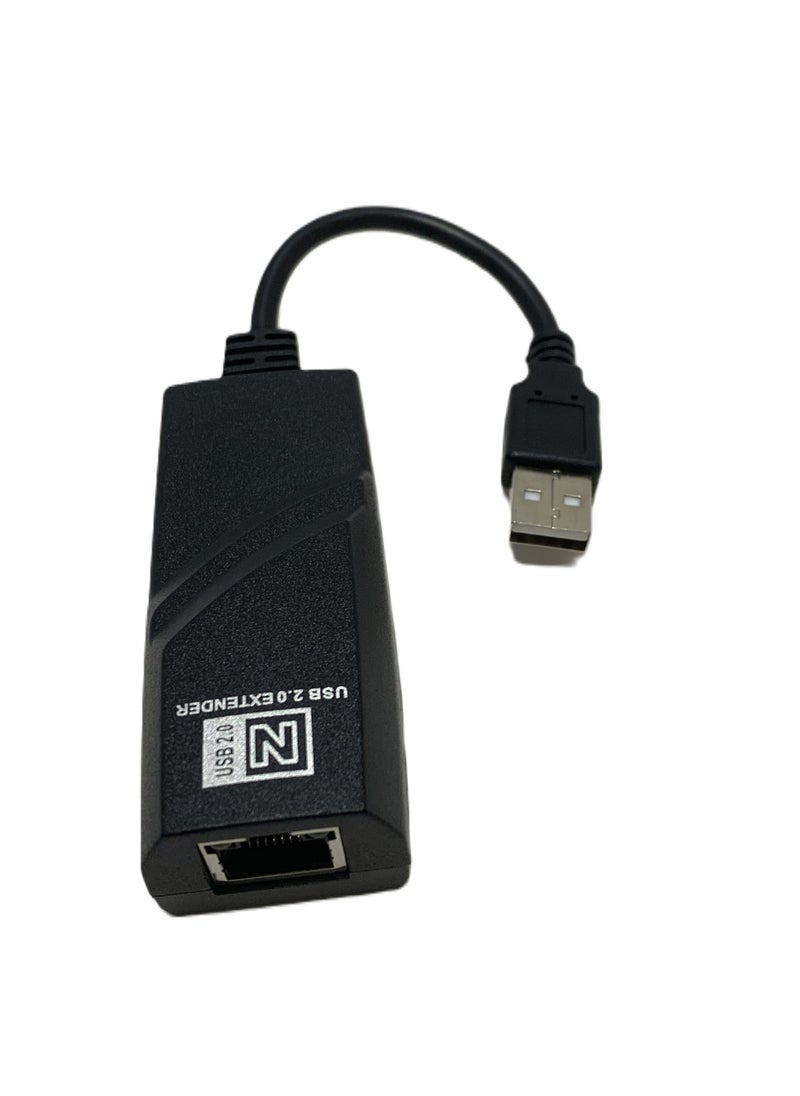 Beauenty USB 2.0 Extender to RJ45 Over Cat5 5E 6 Connection up to 100 Meters USB over Ethernet Extender  - Image 2