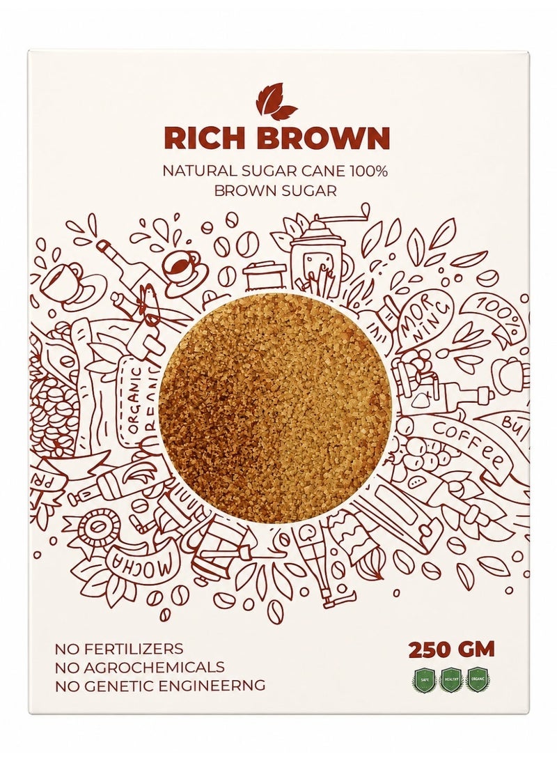 Rich Diet Rich Brown Sugar 250g Box - Image 1