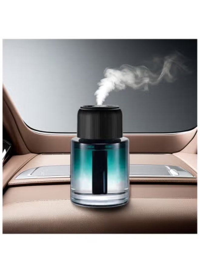 TIGER Portable Smart Atomized Car Aroma Diffuser – Compact Rechargeable Air Freshener with Long Battery Life – Durable ABS and Glass Design – Compatible with Pure Essential Oils – Ideal for Car, Home, Office, and Travel – Silent Operation for Relaxing Aromatherapy & Continuous Fragrance - Image 2