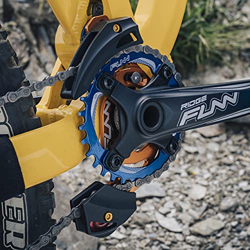Funn Zippa AM Chain Guide, ISCG05 Interface, BSA Adapter Included, 32T-38T, Mountain Bike Chain Protector (Gray) - Image 3