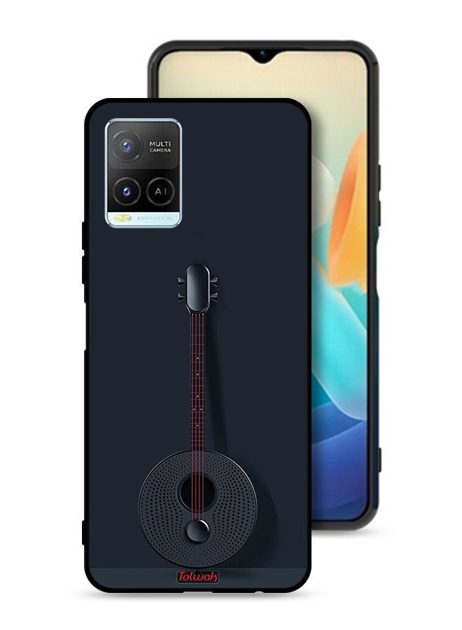 Tolwak غطاء حماية لهاتف فيفو Y21 على شكل قيثارة - Image 1