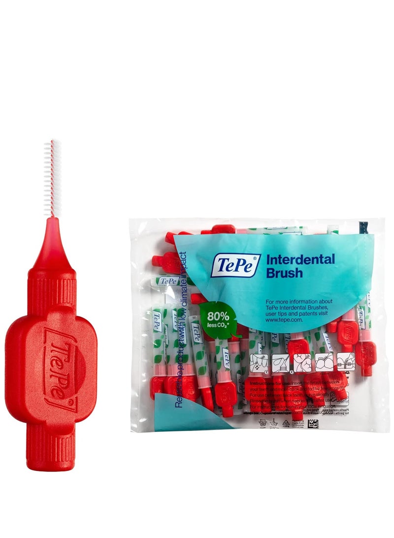 Tepe Red Interdental Brushes - Image 1
