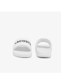 LACOSTE Croco 1.0 Single Strap Logo Detailed Slides  - Image 4