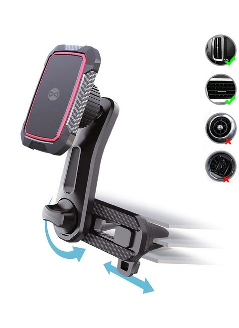 Forever car holder for air vent MH-250 Multipoint magnetic black