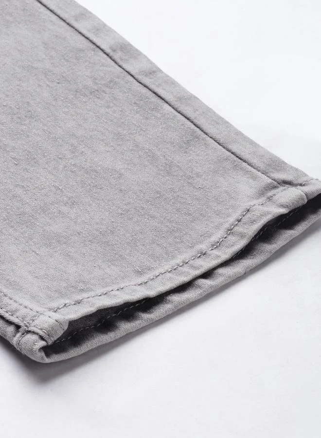 The Indian Garage Co  Men Slim Fit Solid Jeans for Men | Best Price UAE