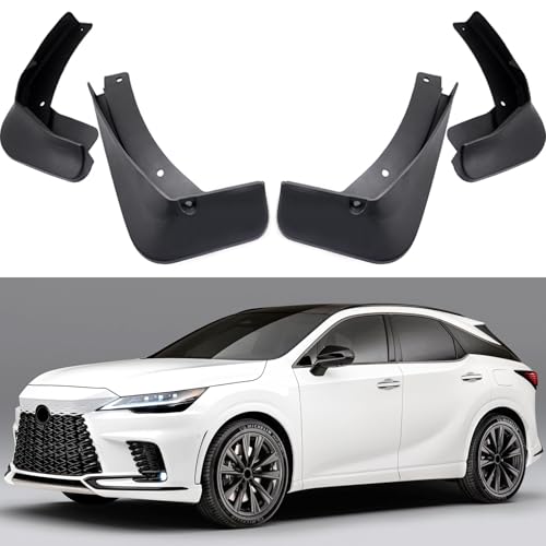 MOERTIFEI Mudguards Mud Flaps Splash Guards Fenders Compatible with 2023 2024 Lexus RX 350, RX 350h, RX 500h, 4pcs Mud Guard Kit, Black - Image 1