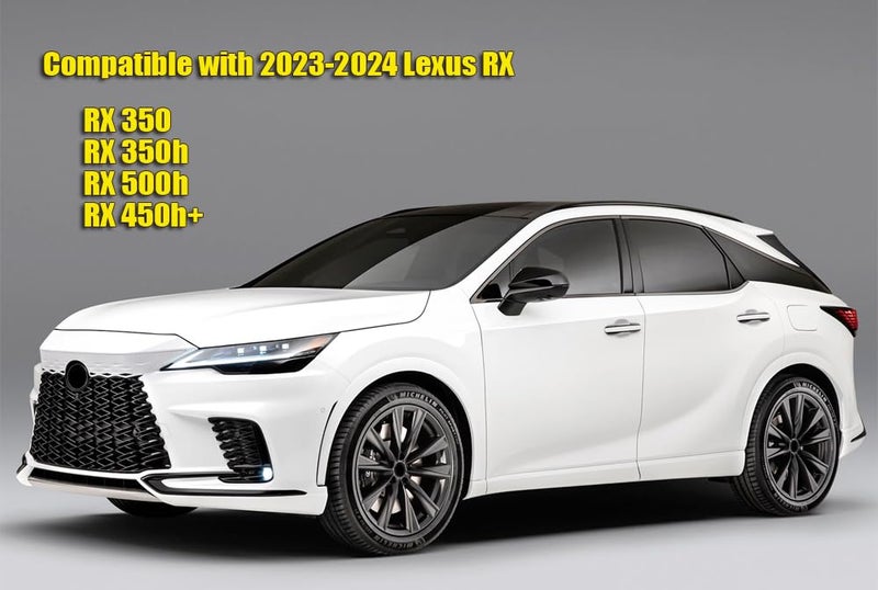 MOERTIFEI Mudguards Mud Flaps Splash Guards Fenders Compatible with 2023 2024 Lexus RX 350, RX 350h, RX 500h, 4pcs Mud Guard Kit, Black - Image 2