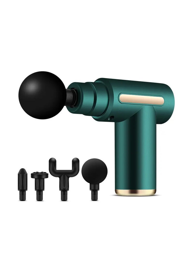 Mini Massage Gun Percussion Deep Tissues Muscle Massager Gun With 6 Speeds 