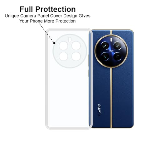 VIDO Transparent Back Case Cover for Realme 12 Pro Plus 5G / Realme 12 Pro 5G (Soft & Flexible & Camera Protection Back Case) - Image 4