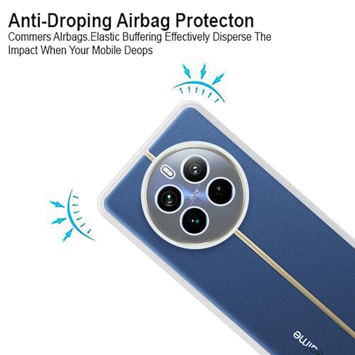 VIDO Transparent Back Case Cover for Realme 12 Pro Plus 5G / Realme 12 Pro 5G (Soft & Flexible & Camera Protection Back Case) - Image 2