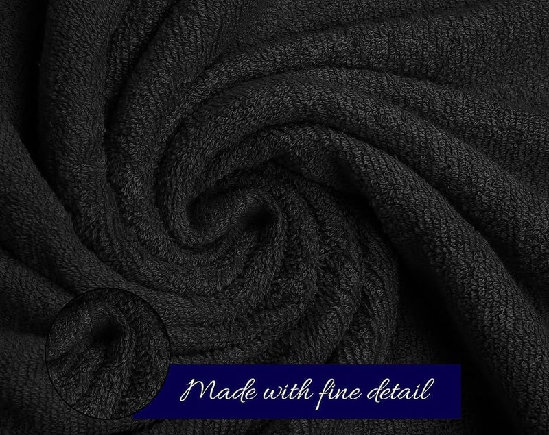 Linenovation 600 GSM Microfiber Towels for Bath Large Size-Super Soft Coral Fleece Bathing Towel with Hook Super Absorbent-Thick Bath Towel for Men and Women-70 x 140 cm-Pack of 2 - Image 5