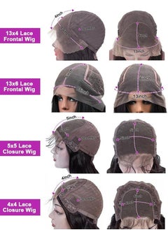 Estelle Brazilian Virgin Human Hair Lace Front Bob Wig Natural Versatile and Long Lasting Available in Various Lace Sizes and Densities Perfect for Any Occasion Adjustable Medium Cap Size for Comfortable Fit  - Image 4