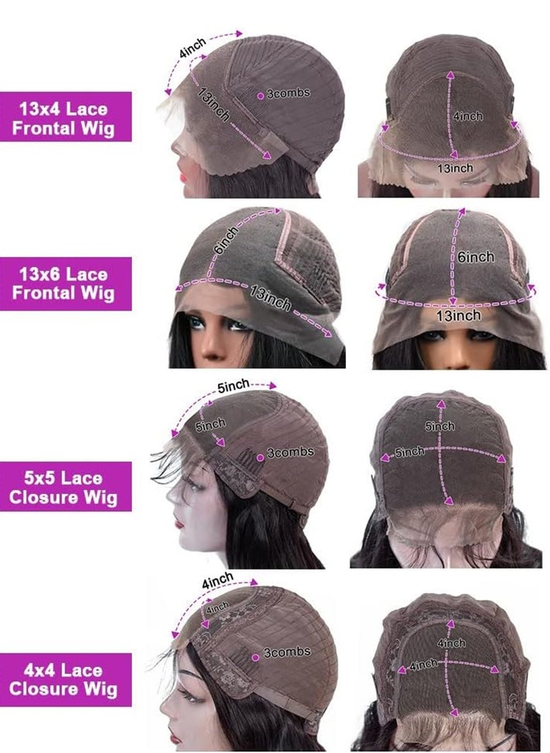 Estelle Brazilian Virgin Human Hair Lace Front Bob Wig Natural Versatile and Long Lasting Available in Various Lace Sizes and Densities Perfect for Any Occasion Adjustable Medium Cap Size for Comfortable Fit  - Image 4