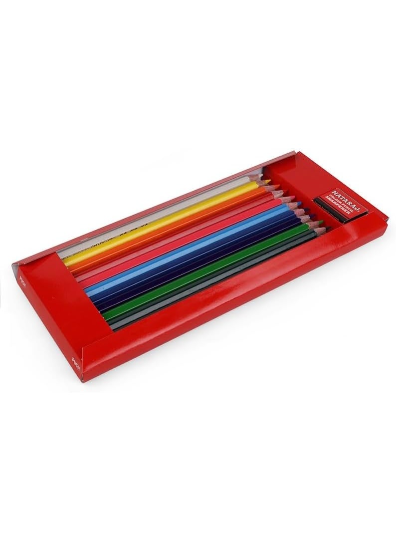 Nataraj Colour Pencils 12-Pieces, Multicolor - Image 3