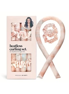 General Satin heatless curling hair set - heatless curling irons for short and long hair |Overnight heatless curling iron |No Heat Curler for Heatless Curling Hair |  - Image 1