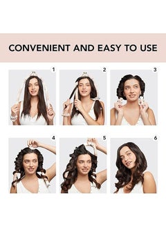 General Satin heatless curling hair set - heatless curling irons for short and long hair |Overnight heatless curling iron |No Heat Curler for Heatless Curling Hair |  - Image 5