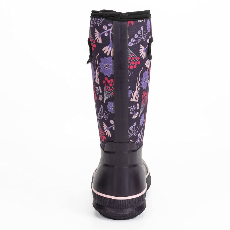 WTW Mid Calf Rain Boots for Women - Waterproof Insulated Neoprene Mud Boots Outdoor Hunting Garden Boots - Image 5