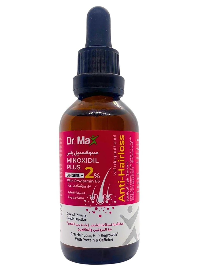 Dr. Max Minoxidil Plus 2% Hair Serum With Provitamin B5