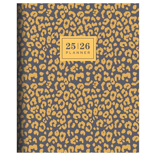 TF Publishing July 2025 - June 2026 Night Sky Small Weekly Monthly Planner - 12 Month Academic Planner 2025-2026 with Durable Cover, Thick Uncoated Paper, and Wire Binding - 3.5 in x 6.5 in - Image 1