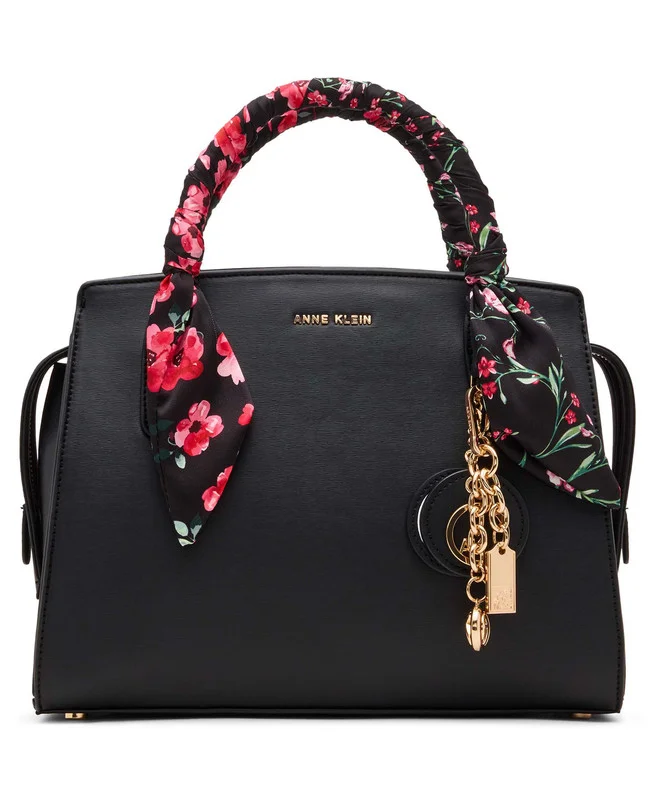 ANNE KLEIN Anne Klein Akh6061 Black Women's Satchel