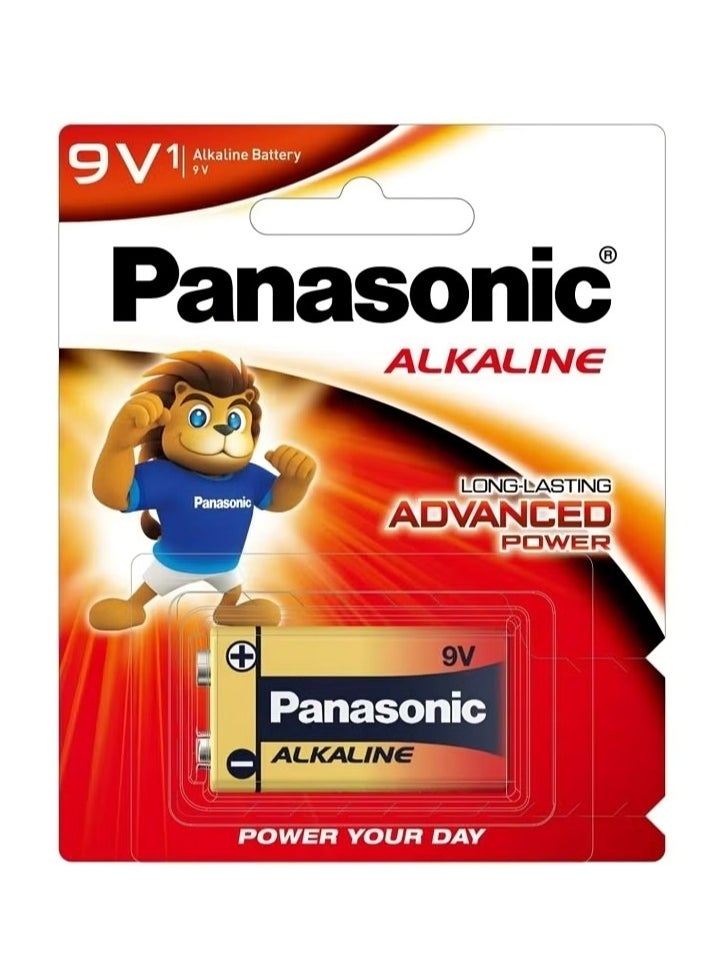 Panasonic 9V Alkaline Battery - Image 1