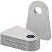 Alvktora Weld on Tabs 12 Hole Weld Tabs Steel Shock Mount Weld Tab Weld on tabs 14 Thick 4 pcs - Image 2