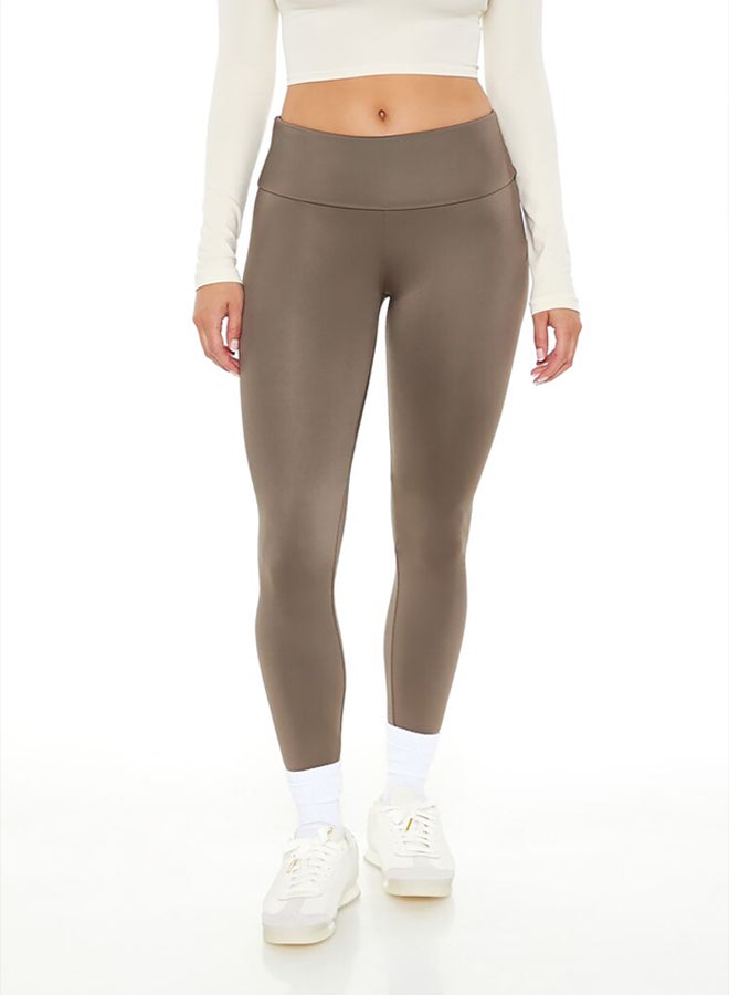 FOREVER 21 Contour Sculpt Mid-Rise Leggings - Image 2