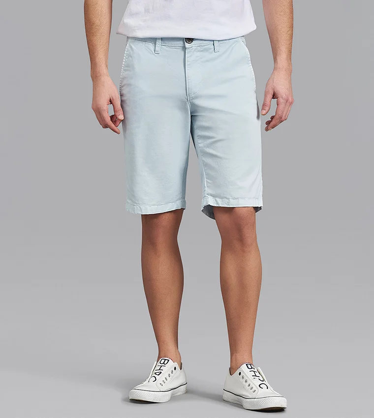 بيفرلي هيلز بولو كلوب شورت شينو سادة