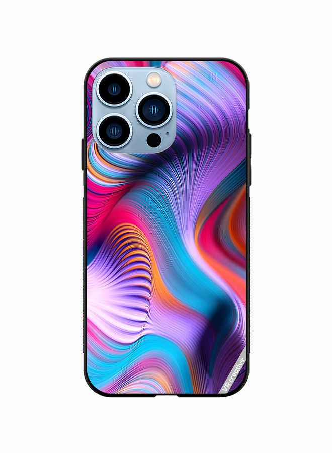 VR CREATIVE Protective Case Cover For Apple iPhone 13 Pro Modern Abstract Design Multicolour - Image 1