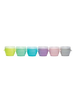 melii Pack Of 6 Baby Food Storage Snap And Go Pods, 2Oz  - Image 1