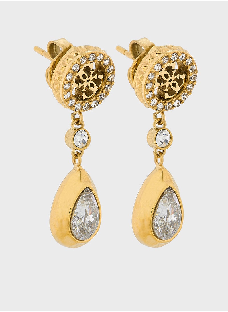 GUESS 4G Light Drop Earrings  - Image 1