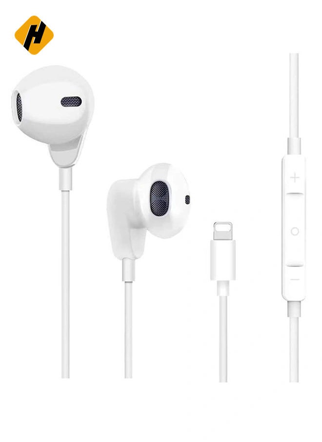 HuHa - for iPhone Earphones Wired Headphones Built-in Mic&Volume Control & Noise Cancellation In-Ear Earphones Earbuds Compatible for iPhone 11/12/13 Pro/XS Max/8/8plus 7/7plus Support for all iOS - Image 1