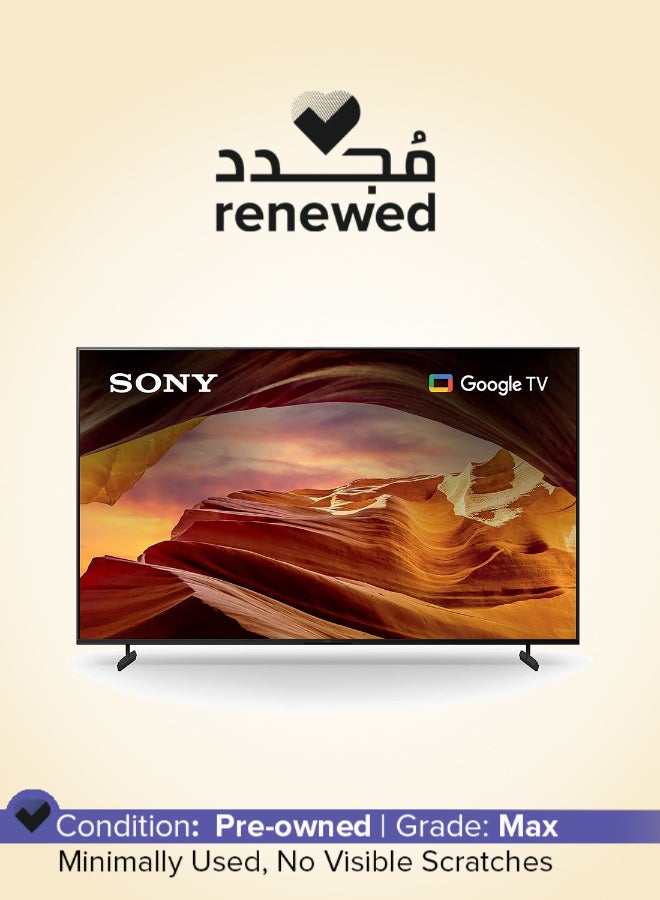 Sony Renewed -  85" Android Smart TV - 4K 85X77L Black - Image 1