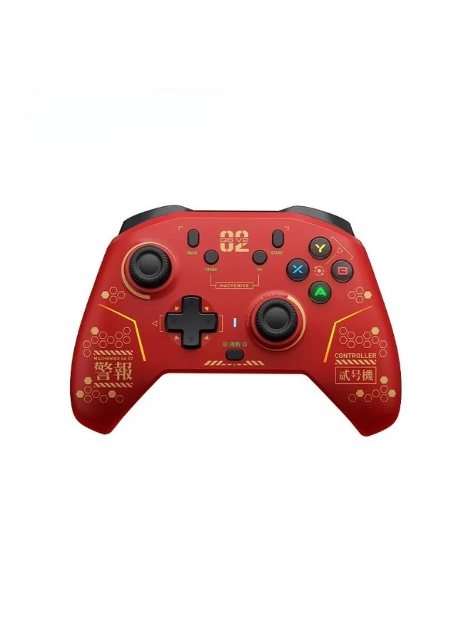 Machenike G6 V2 Wireless Gaming Controller, Tri-Mode Bluetooth 5.0, 2.4GHz & Wired Gamepad, Force-Tuned TMR Hall-Effect Joysticks & TMR Triggers, ABXY Auto-Switch, RGB Backlight, Compatible with PC, Nintendo Switch, Android & iOS - Image 1