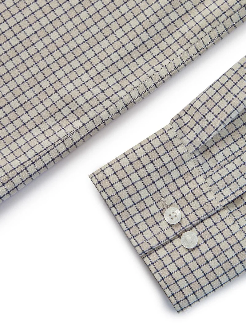 GIORDANO Men's Wrinkle Free Cotton Shirt: Comfort & Style