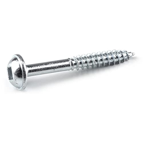 Kreg SML-F125-250 Zinc Pocket Screws, 1 1/4 Inch, #7 Fine Thread, Maxi-Loc Head (250 Count) - Image 1