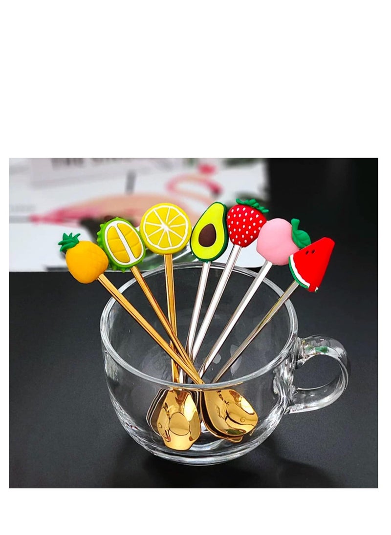 Generic 6 pcs Dessert &  Fruit Spoons  - Image 2