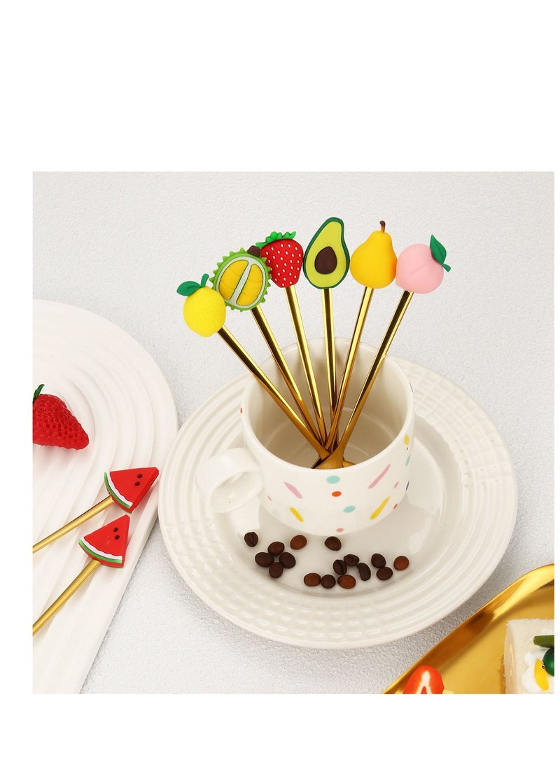 Generic 6 pcs Dessert &  Fruit Spoons  - Image 3