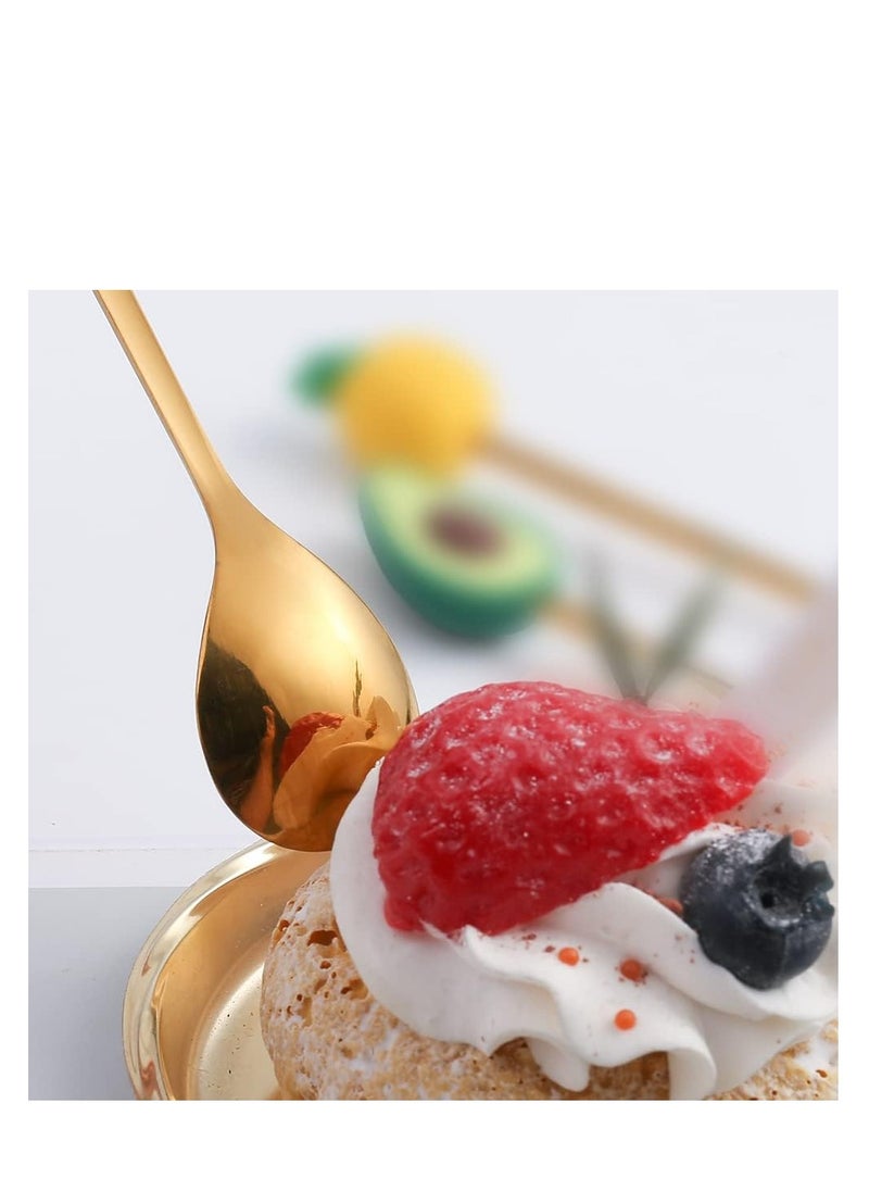 Generic 6 pcs Dessert &  Fruit Spoons  - Image 4
