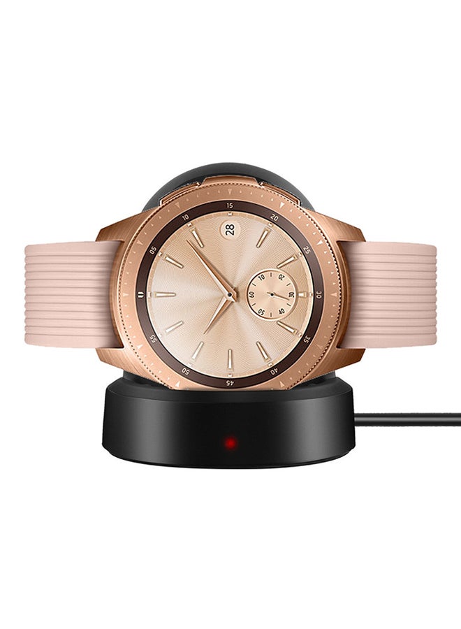 Voberry Portable Wireless Fast Charger For Samsung Galaxy Watch Black - Image 3