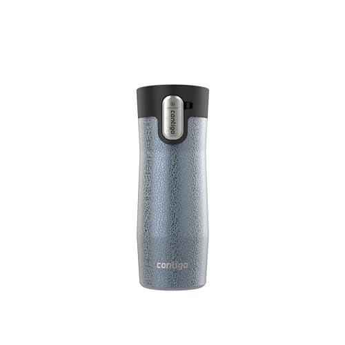 Contigo AUTOSEAL West Loop Vacuum-Insulated Stainless Steel Travel Mug with Easy-Clean Lid 24 oz Crystal Lakeside - Image 1