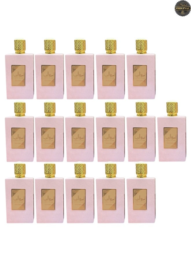 FAKHAMA 16 Pieces Ameerat Al Arab Perfume 100ML - Image 1