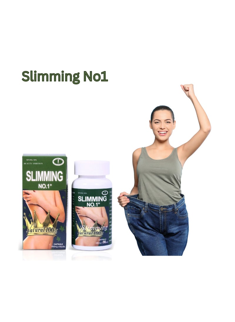 Slimming Herb - كبسولة التخسيس رقم 1 لإنقاص الوزن 60 حبة - Image 1